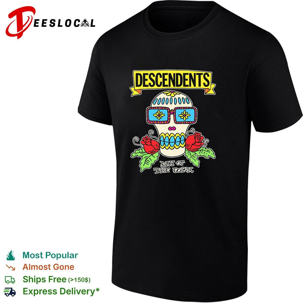 Descendents sugar skull day of the dead shirt