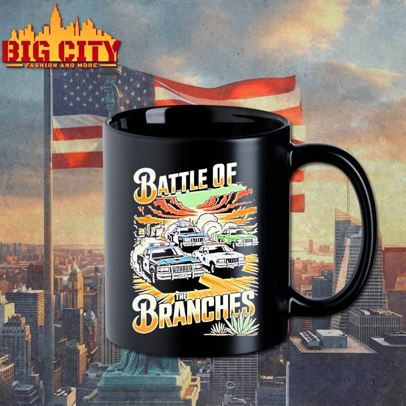 Desert Race Battle Of The Branches Police Car Vintage Shirt