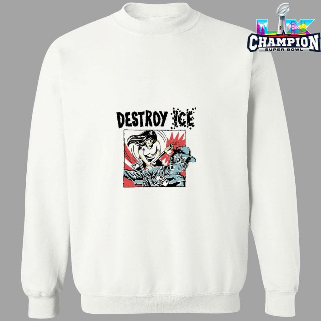 Destroy Ice Police Ice Shirt