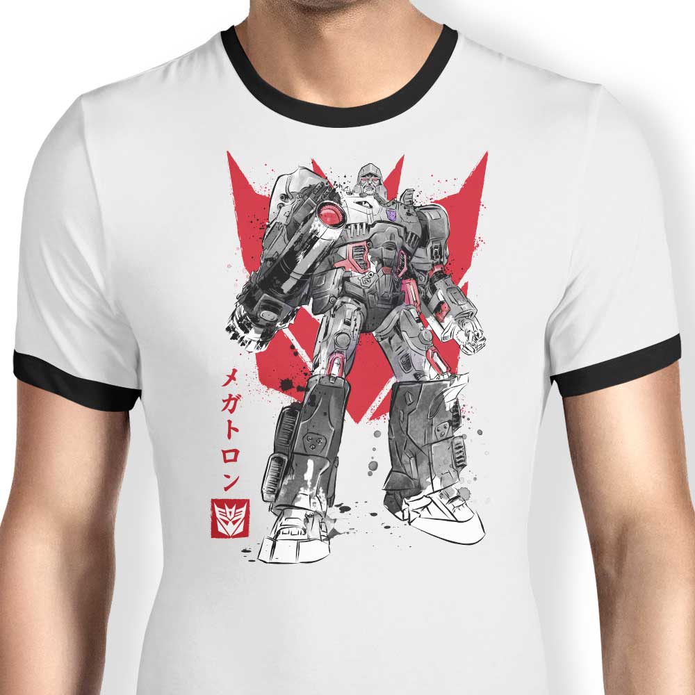Destruction Sumi-e - Ringer T-Shirt Hoodie, Sweatshirt | CiraTrend.com (Image 1)