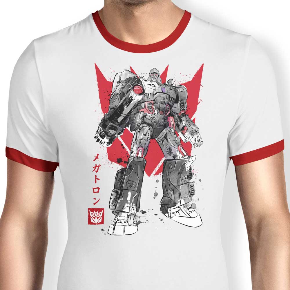 Destruction Sumi-e - Ringer T-Shirt Hoodie, Sweatshirt | CiraTrend.com (Image 3)
