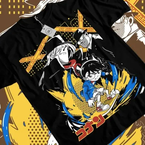 Detective Conan T-shirt Detective Conan,Detective,Anime Tee,Case Closed All Size Hoodie, Sweatshirt | CiraTrend.com