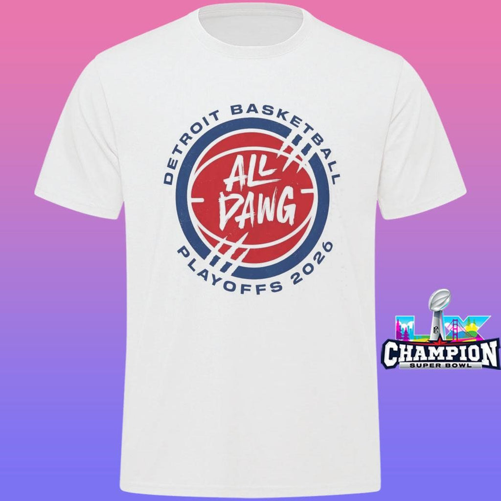 Detroit Basketball All Dawg Shirt