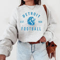 Detroit Football Crewneck Sweatshirt, Lions Sweatshirt, Detroit Fans Gift T-Shirts, Hoodie | CiraTrend.com