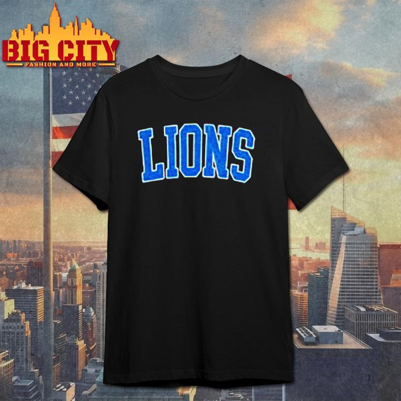Detroit Lions 2025 Logo Shirt