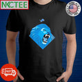 Detroit Lions 2d art flat logo head shirt