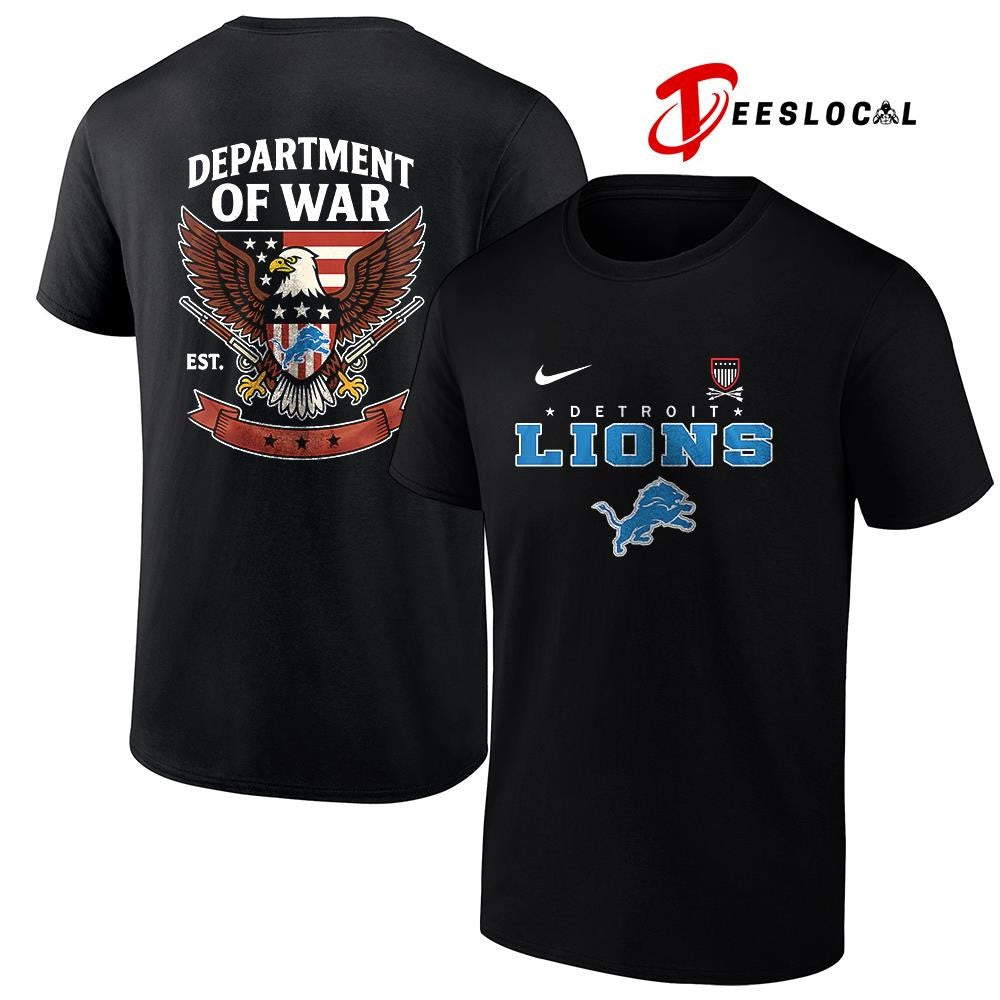 Detroit Lions Department of War eagle shirt