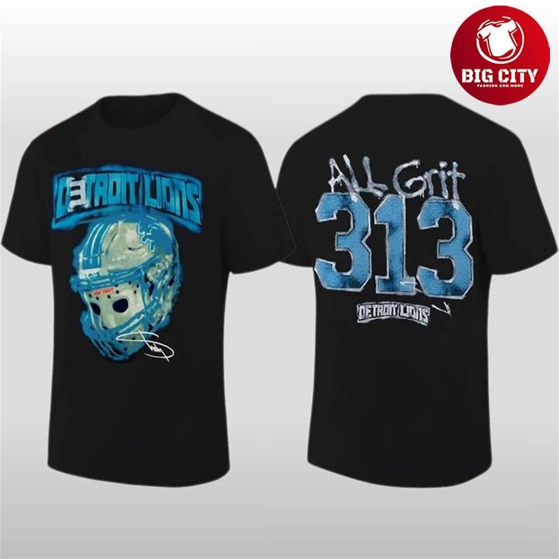 Detroit Lions x Eminem Thanksgiving Halftime Show Two Sided Shirt