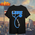 Detroit Lions x Nurse life it’s a work of heart shirt
