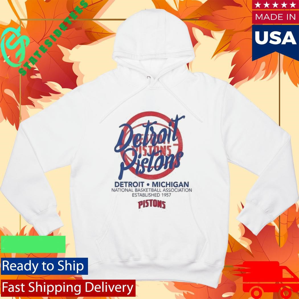 Detroit Pistons Stadium Essentials Wallscript Youth Shirt