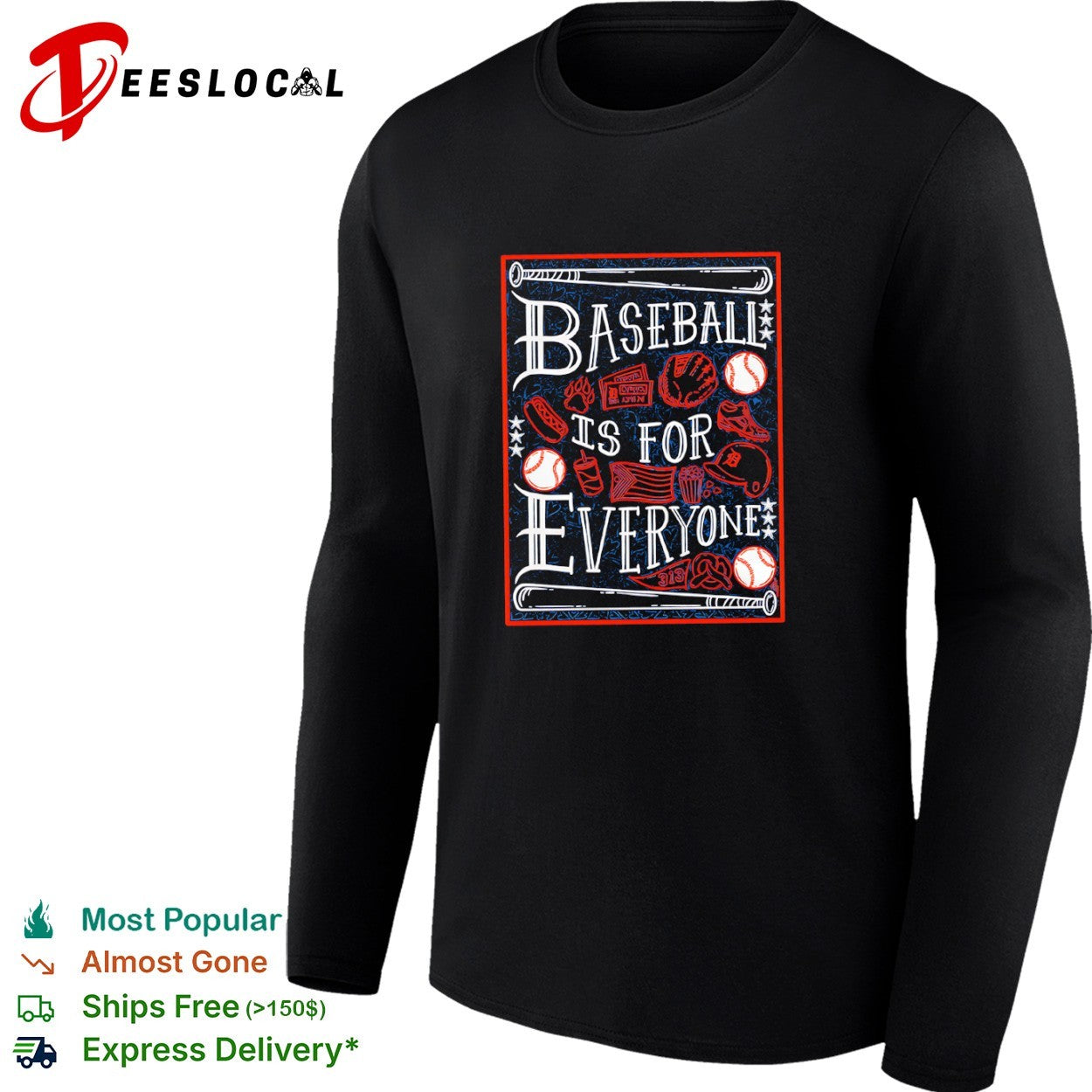 Detroit Tigers Baseball is for everyone shirt