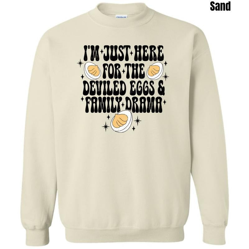 Deviled Eggs & Drama Sweatshirt 'NLB' T-Shirts, Hoodie | CiraTrend.com