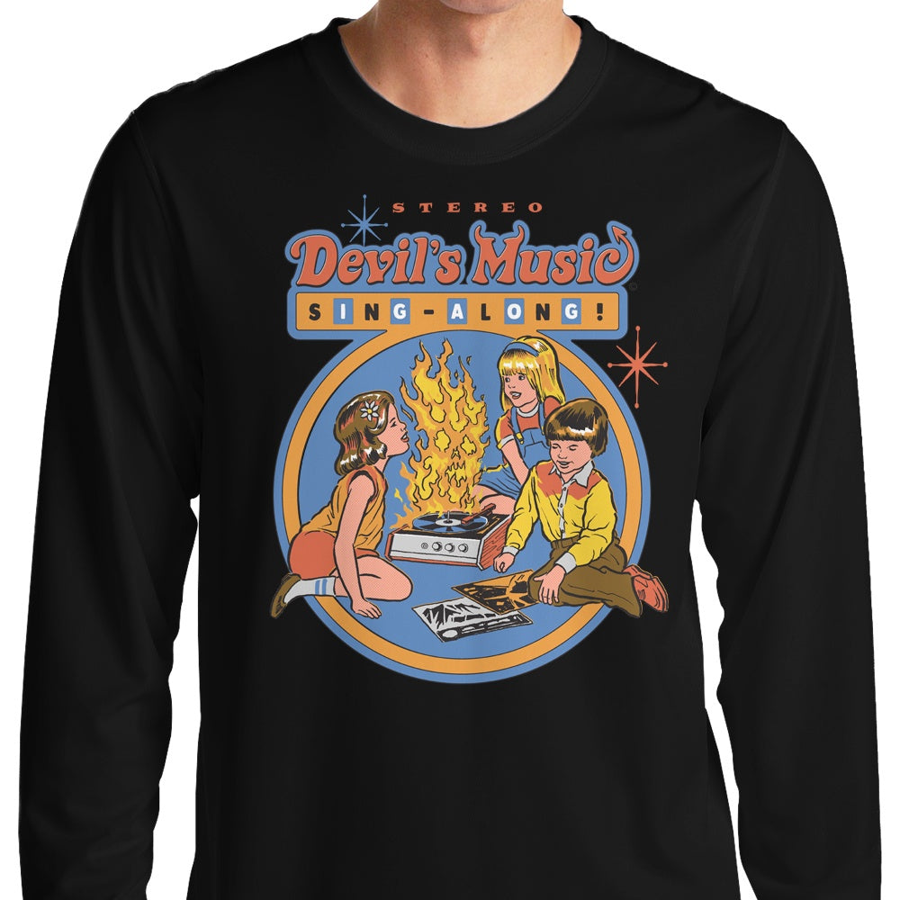 Devil's Music Sing-Along - Long Sleeve T-Shirt Hoodie, Sweatshirt | CiraTrend.com (Image 1)