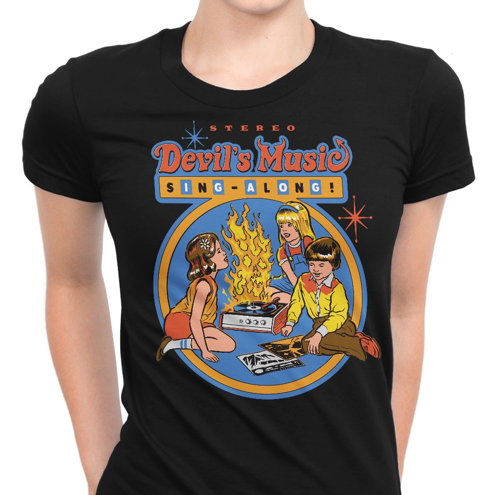 Devil's Music Sing-Along - Women's Apparel T-Shirts, Hoodie, Sweatshirt | CiraTrend.com (Image 1)