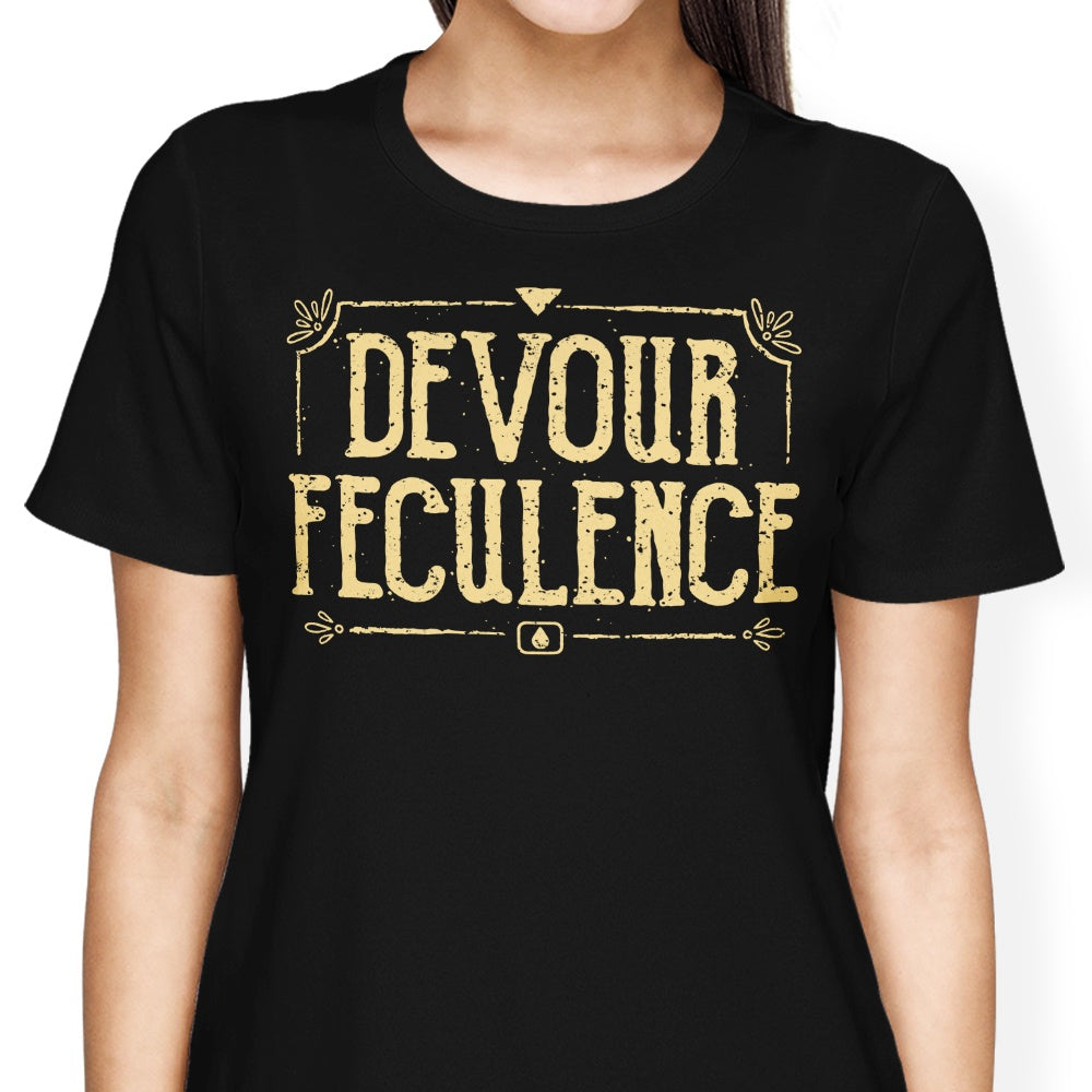 Devour Feculence - Women's Apparel T-Shirts, Hoodie, Sweatshirt | CiraTrend.com (Image 1)