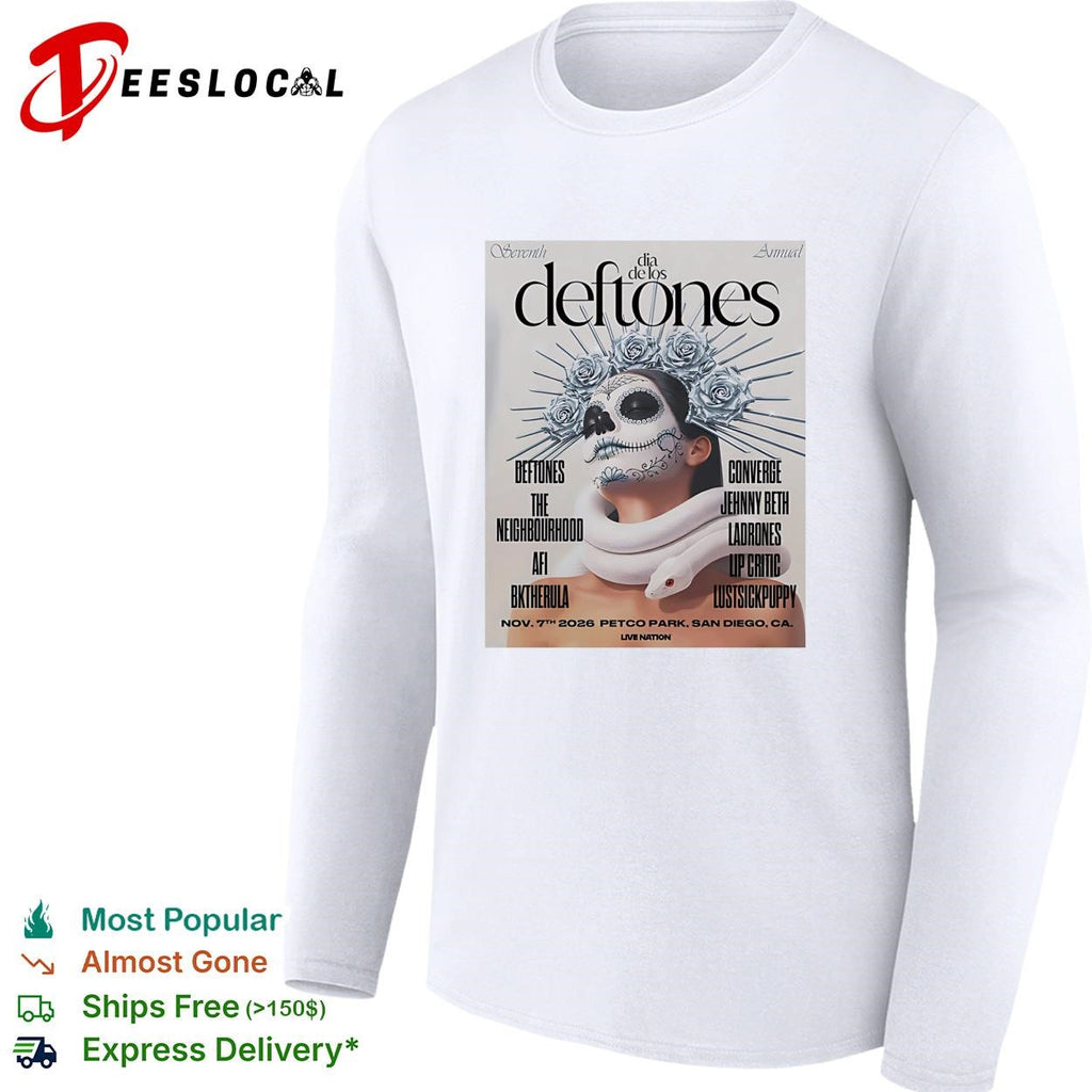 Dia De Los Deftones San Diego California 2026 At Petco Park On November 7 2026 shirt