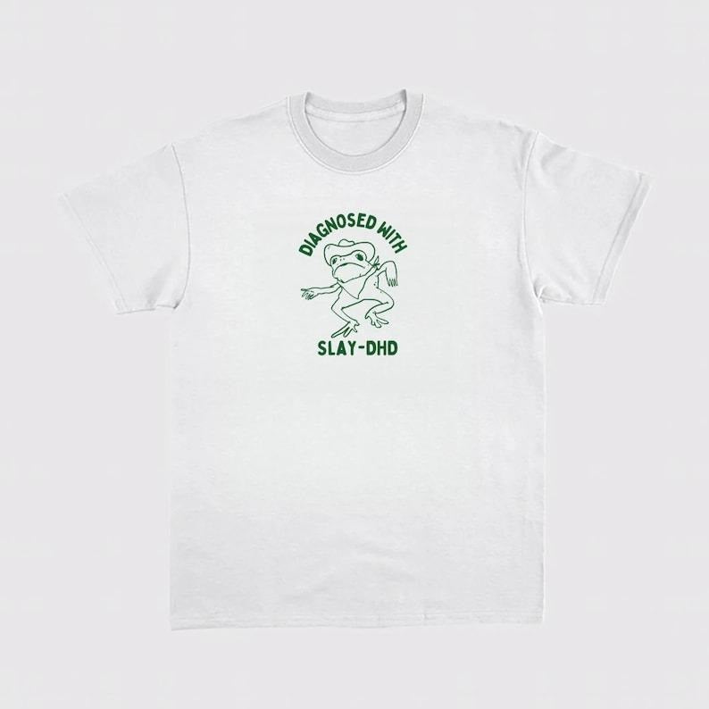 Diagnosed with slay- dhd Unisex Heavy Cotton Tee Hoodie, Sweatshirt | CiraTrend.com
