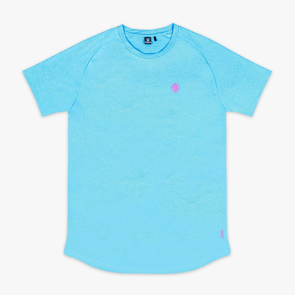 Diamond Tech Tee - Cotton Candy Blue