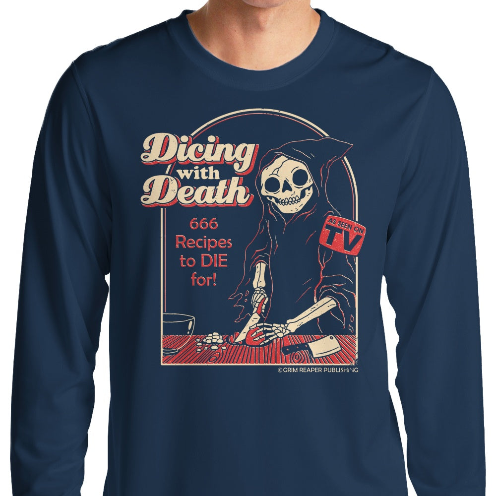 Dicing with Death - Long Sleeve T-Shirt Hoodie, Sweatshirt | CiraTrend.com (Image 3)