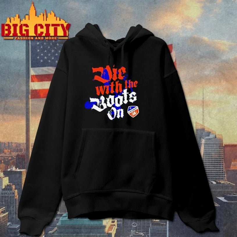 Die With the Boots On FC Cincinnati shirt