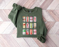 Diet Coke Sweatshirt, Christmas Diet Coke Sampler Shirt, Gift for Diet Coke Lover, Diet Coke Bottles Crewneck, Trendy...