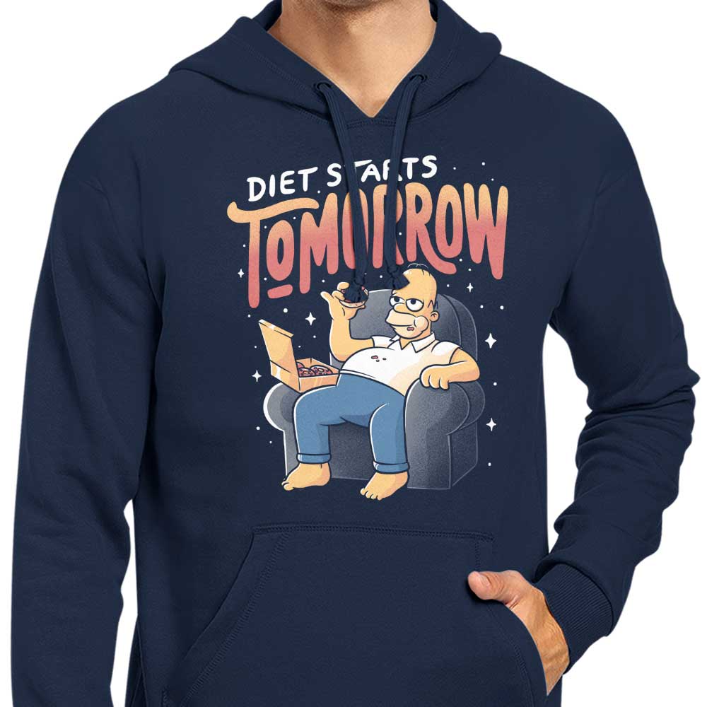 Diet Starts Tomorrow - Hoodie T-Shirts, Sweatshirt | CiraTrend.com (Image 5)