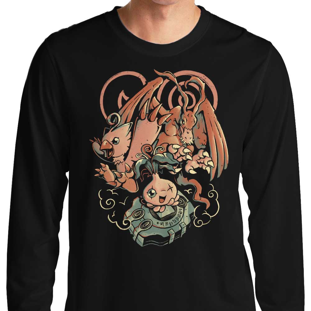 Digital Bird Evolution - Long Sleeve T-Shirt Hoodie, Sweatshirt | CiraTrend.com (Image 1)
