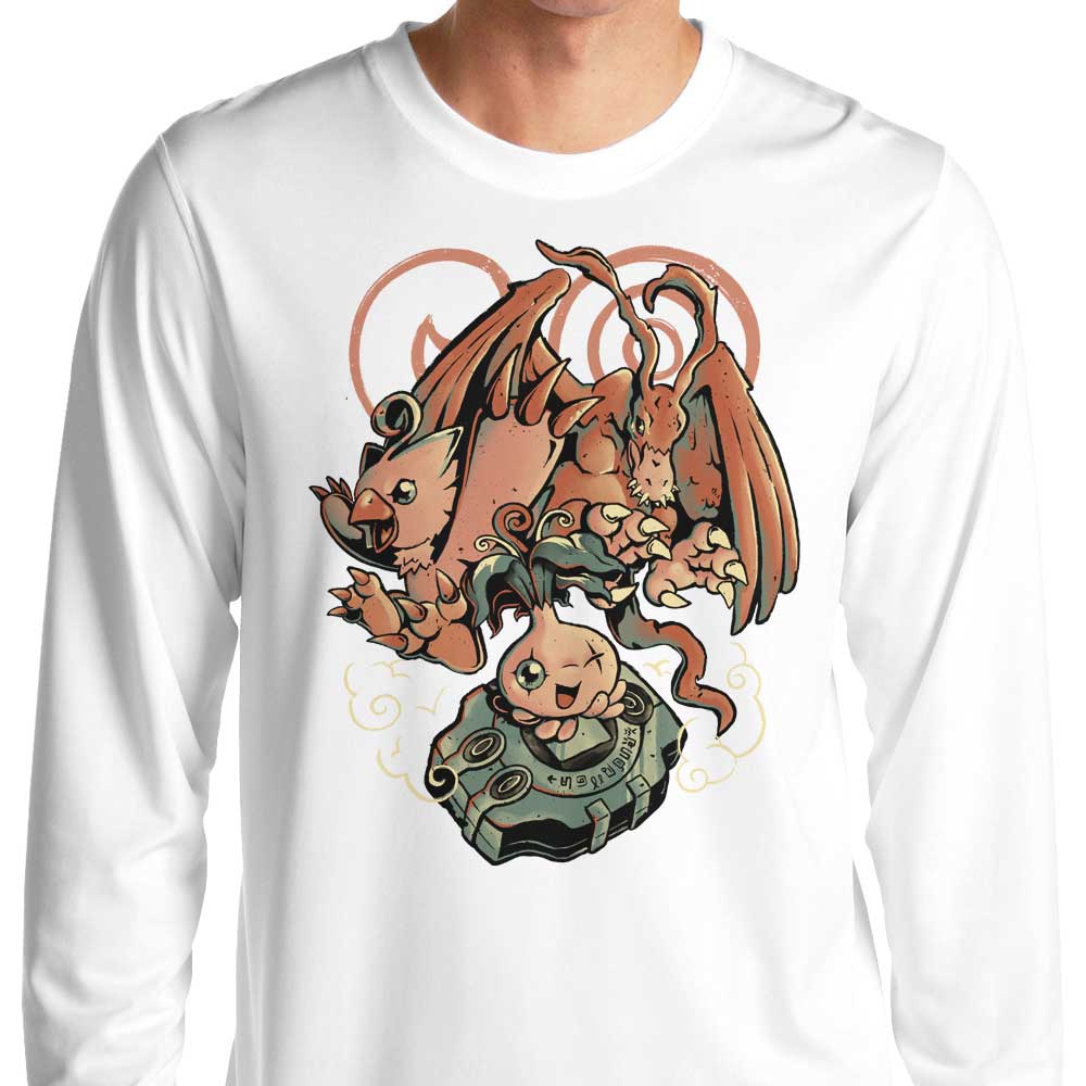 Digital Bird Evolution - Long Sleeve T-Shirt Hoodie, Sweatshirt | CiraTrend.com (Image 4)