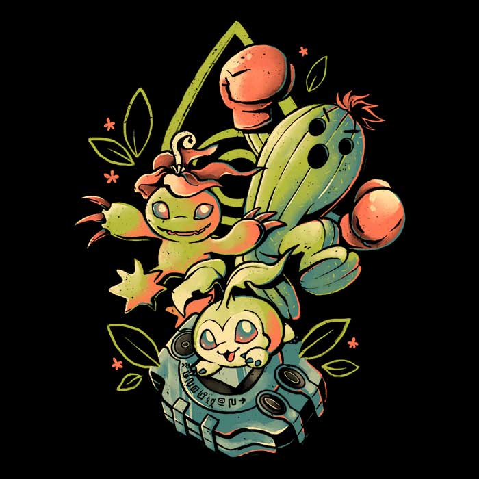 Digital Cactus Evolution - Hoodie T-Shirts, Sweatshirt | CiraTrend.com (Image 2)