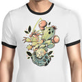Digital Cactus Evolution - Ringer T-Shirt Hoodie, Sweatshirt | CiraTrend.com (Image 1)