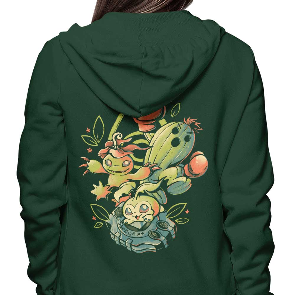 Digital Cactus Evolution - Hoodie T-Shirts, Sweatshirt | CiraTrend.com (Image 3)