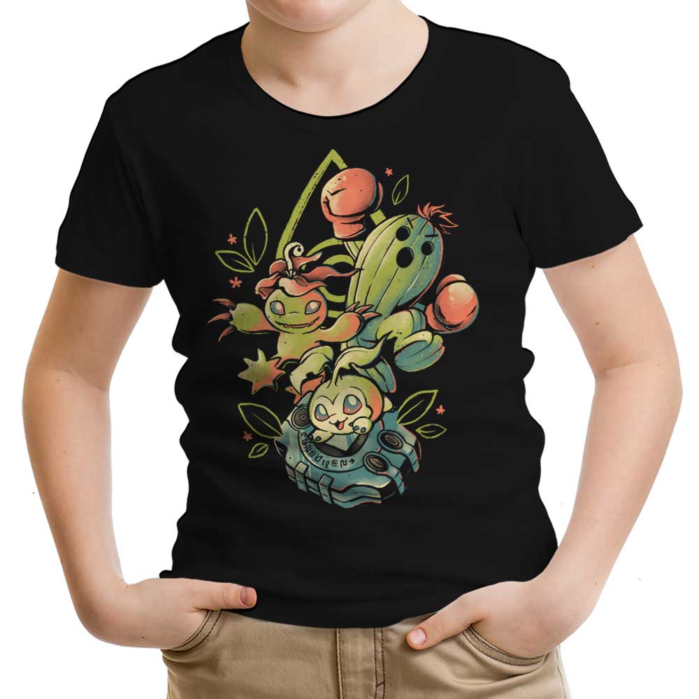 Digital Cactus Evolution - Youth Apparel T-Shirts, Hoodie, Sweatshirt | CiraTrend.com (Image 1)