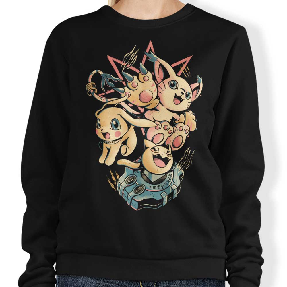 Digital Cat Evolution - Sweatshirt T-Shirts, Hoodie | CiraTrend.com (Image 1)