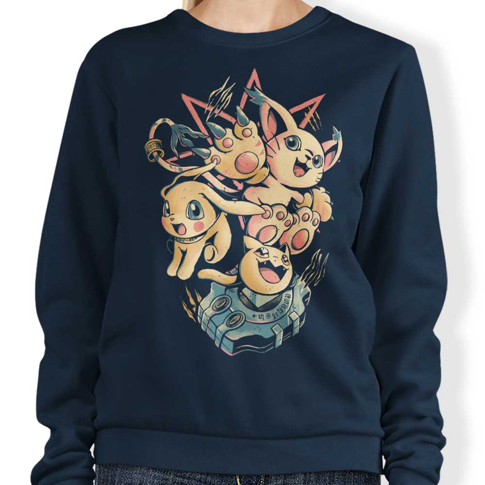Digital Cat Evolution - Sweatshirt T-Shirts, Hoodie | CiraTrend.com (Image 3)