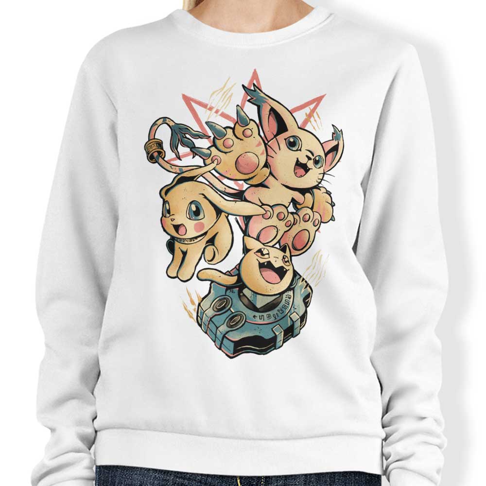 Digital Cat Evolution - Sweatshirt T-Shirts, Hoodie | CiraTrend.com (Image 4)