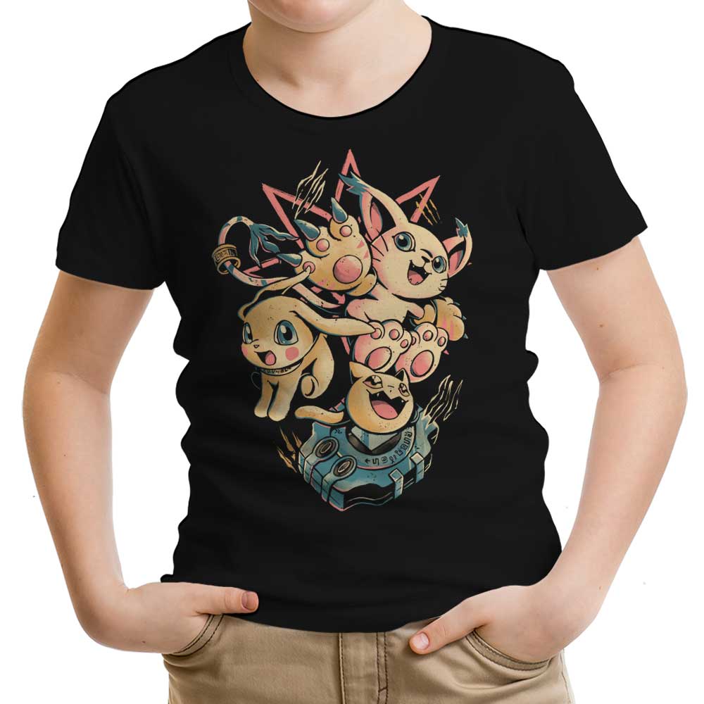 Digital Cat Evolution - Youth Apparel T-Shirts, Hoodie, Sweatshirt | CiraTrend.com (Image 1)