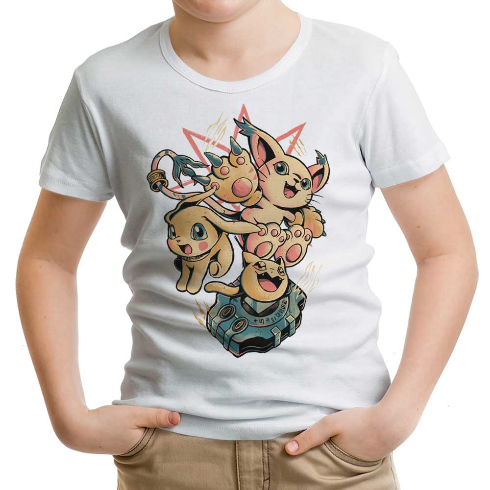 Digital Cat Evolution - Youth Apparel T-Shirts, Hoodie, Sweatshirt | CiraTrend.com (Image 3)
