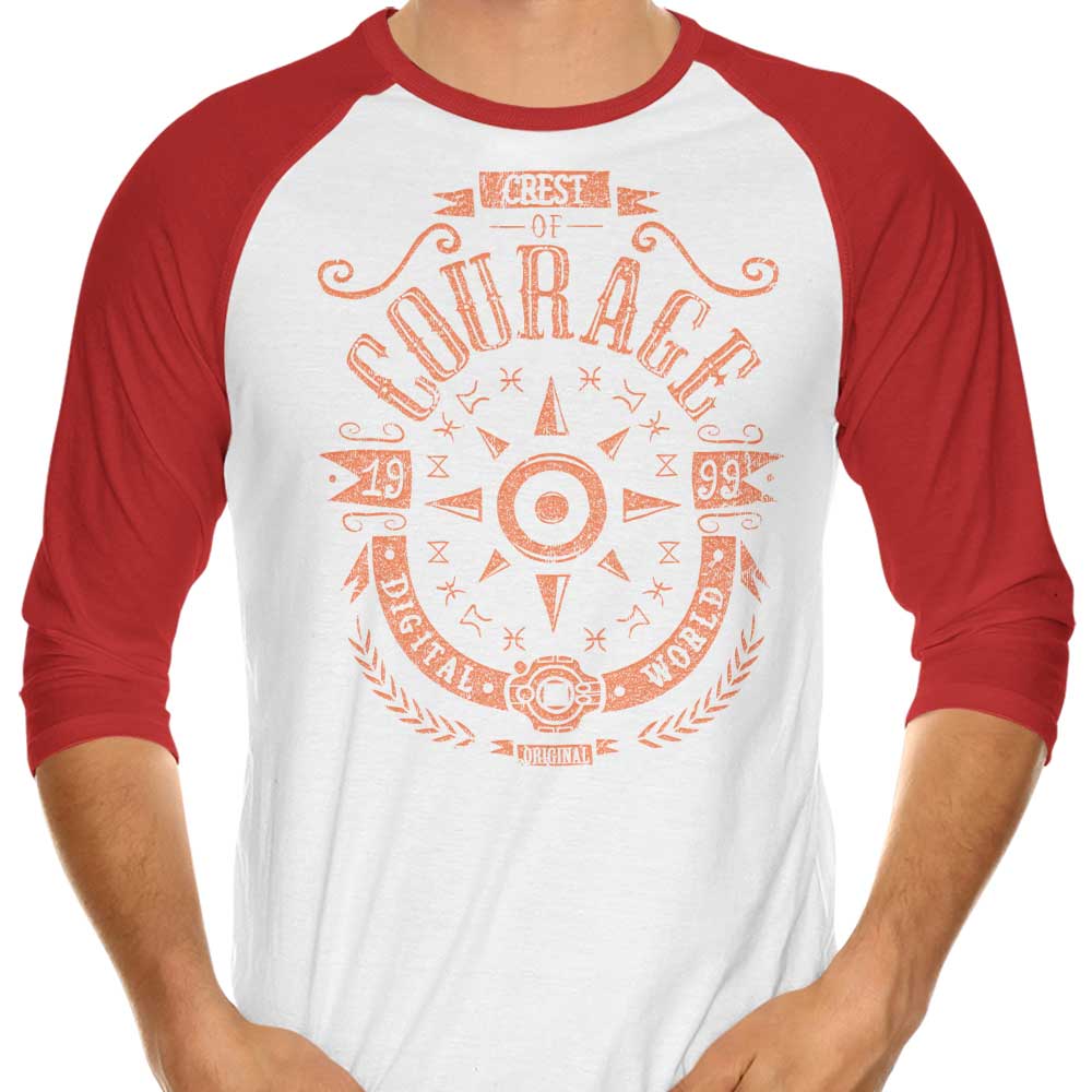 Digital Courage - 3/4 Sleeve Raglan T-Shirt Hoodie, Sweatshirt | CiraTrend.com (Image 3)