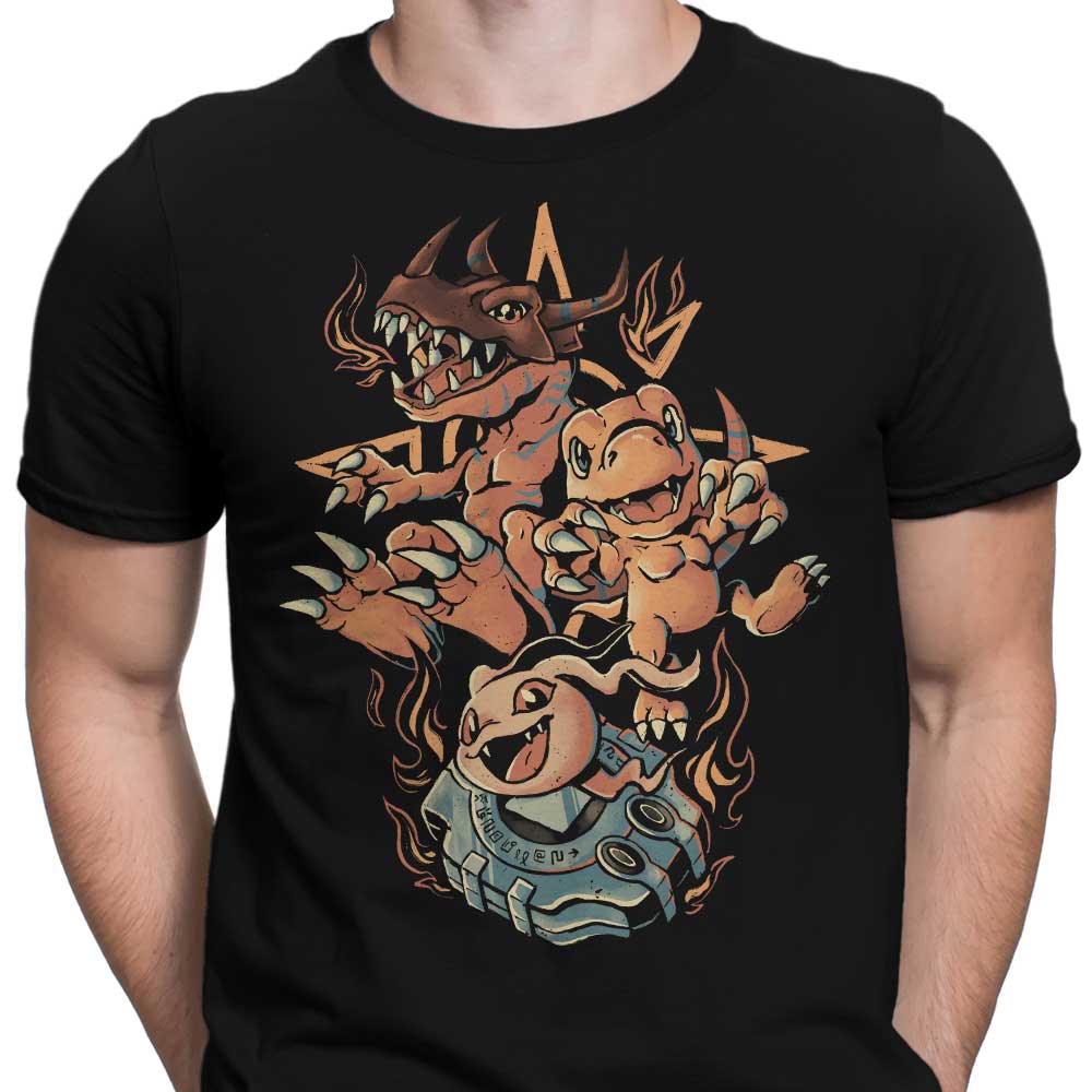 Digital Dino Evolution - Men's Apparel T-Shirts, Hoodie, Sweatshirt | CiraTrend.com (Image 3)