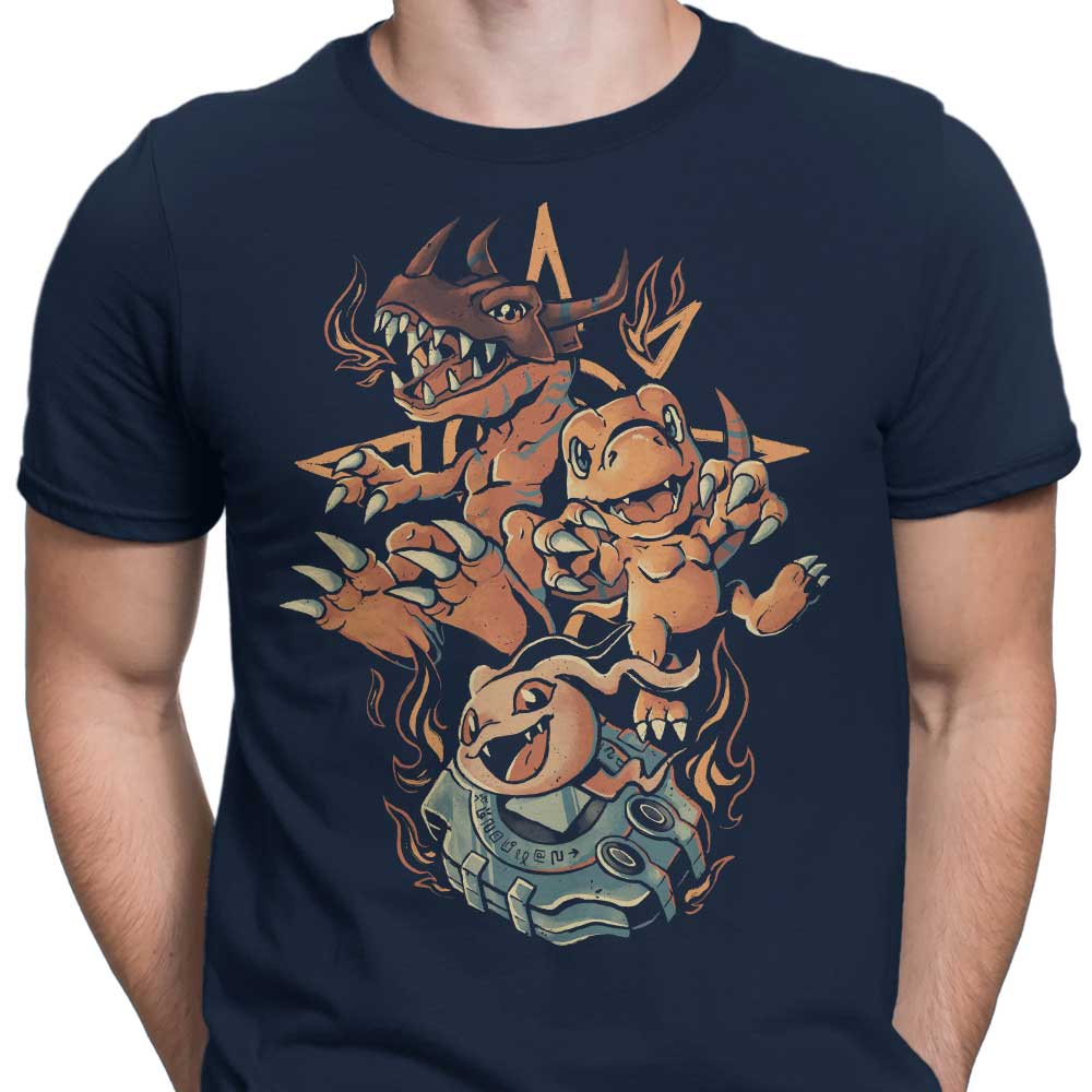 Digital Dino Evolution - Men's Apparel T-Shirts, Hoodie, Sweatshirt | CiraTrend.com (Image 5)