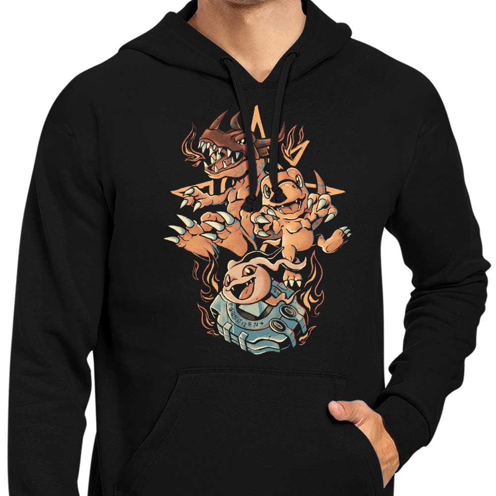 Digital Dino Evolution - Hoodie T-Shirts, Sweatshirt | CiraTrend.com (Image 5)