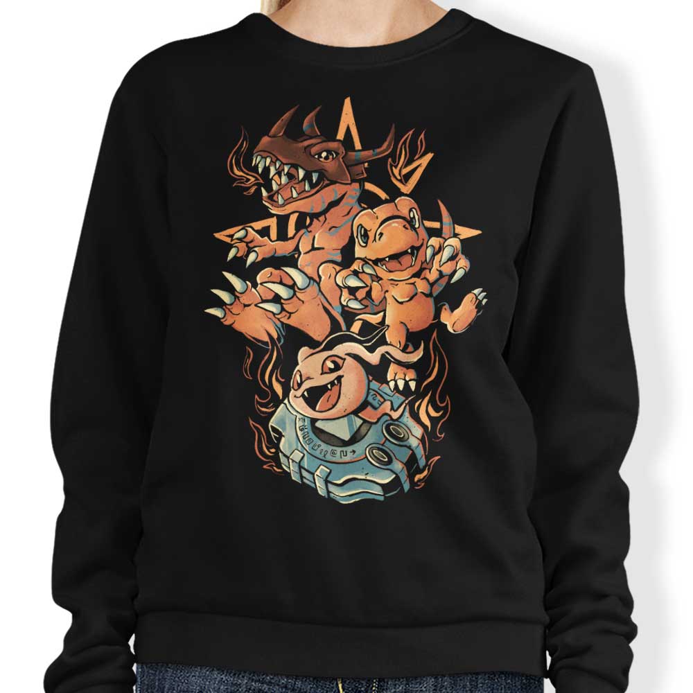 Digital Dino Evolution - Sweatshirt T-Shirts, Hoodie | CiraTrend.com (Image 1)