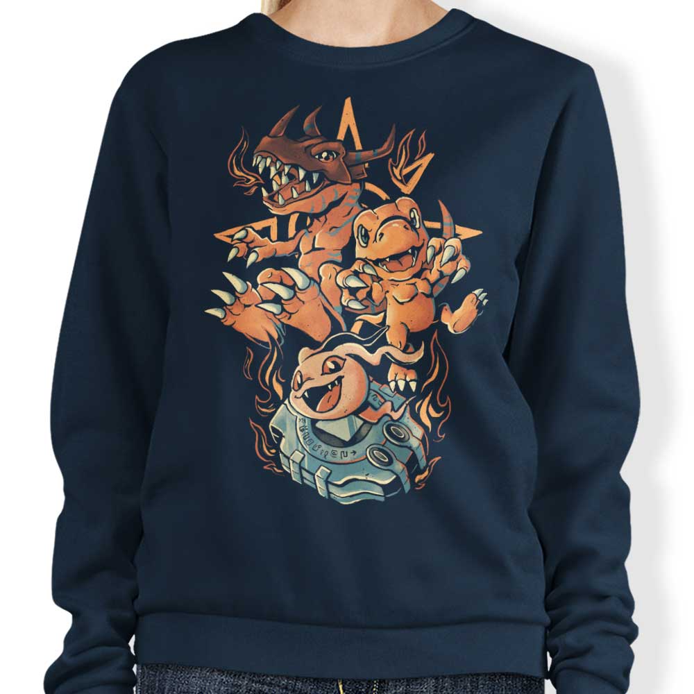 Digital Dino Evolution - Sweatshirt T-Shirts, Hoodie | CiraTrend.com (Image 3)