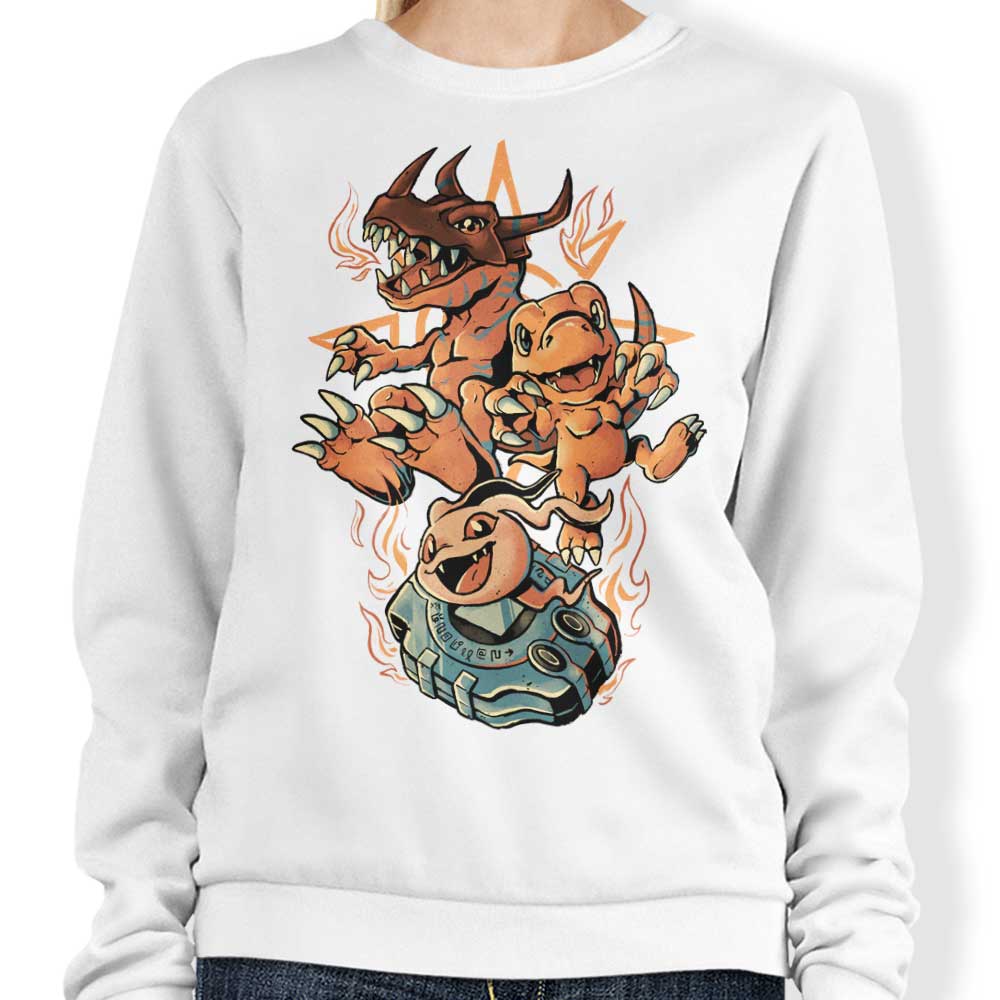 Digital Dino Evolution - Sweatshirt T-Shirts, Hoodie | CiraTrend.com (Image 4)
