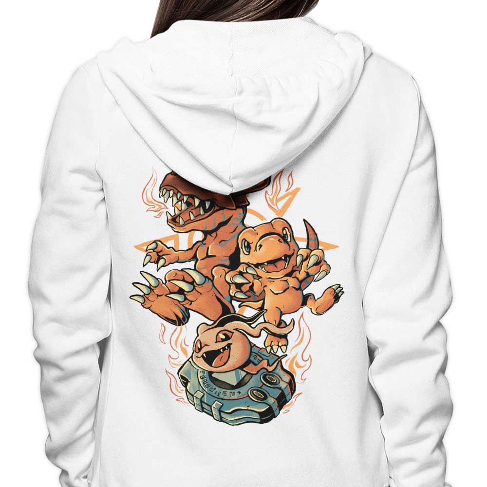 Digital Dino Evolution - Hoodie T-Shirts, Sweatshirt | CiraTrend.com (Image 4)