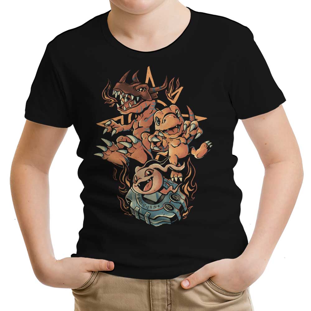 Digital Dino Evolution - Youth Apparel T-Shirts, Hoodie, Sweatshirt | CiraTrend.com (Image 1)