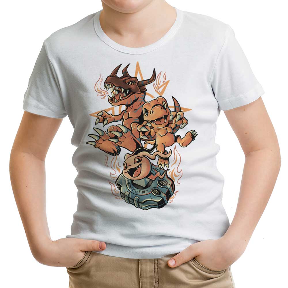 Digital Dino Evolution - Youth Apparel T-Shirts, Hoodie, Sweatshirt | CiraTrend.com (Image 3)