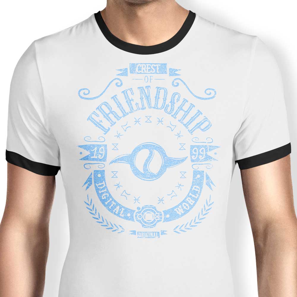 Digital Friendship - Ringer T-Shirt Hoodie, Sweatshirt | CiraTrend.com (Image 1)