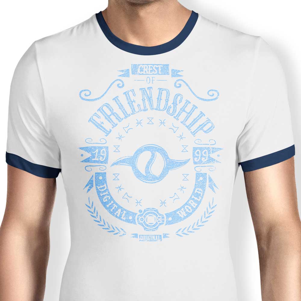 Digital Friendship - Ringer T-Shirt Hoodie, Sweatshirt | CiraTrend.com (Image 3)