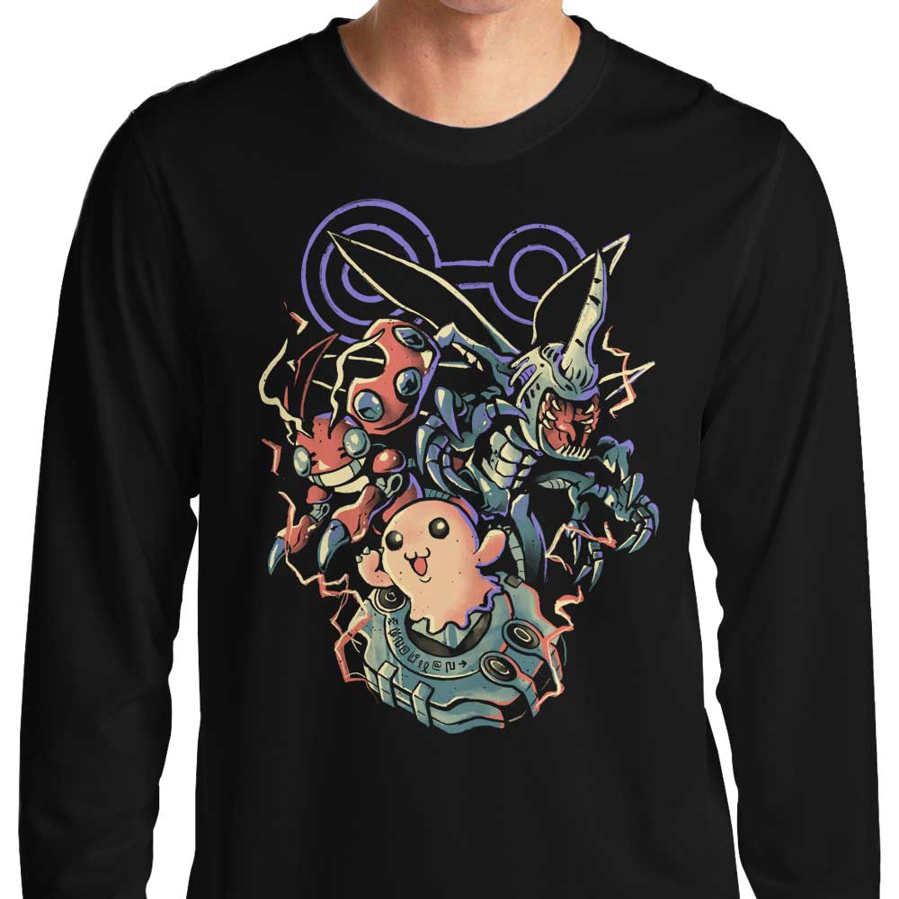Digital Insect Evolution - Long Sleeve T-Shirt Hoodie, Sweatshirt | CiraTrend.com (Image 1)